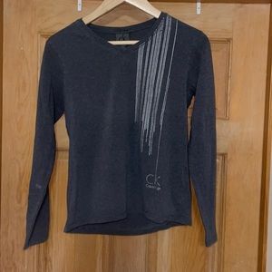 Womens size S (49-38-48) Calvin Klein long sleeved t shirt